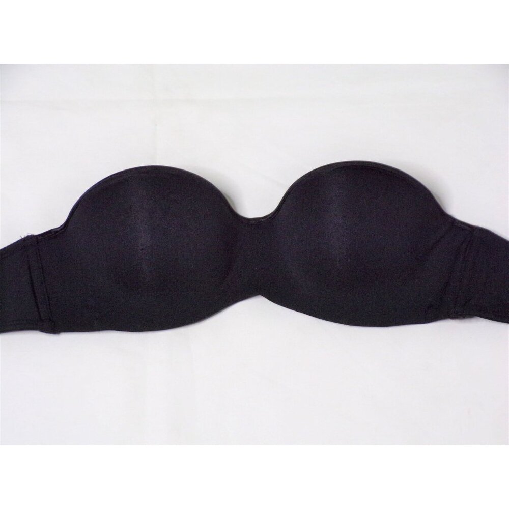 🆕NATORI Reflex Push-Up Strapless Convertible Bra 34C Black #774495 - Picture 9 of 11